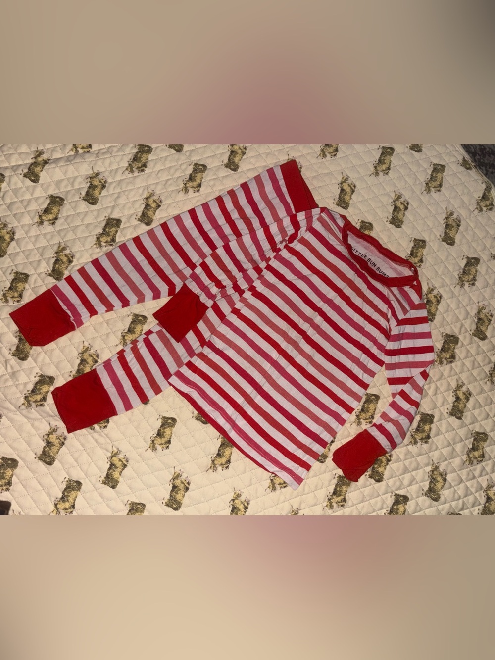 Little Bum Bums Striped Bamboo Set 🌵2T